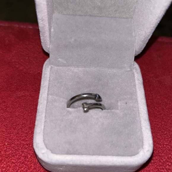 Toe Ring Silver Arrow Wrap Around - Picture 4 of 4